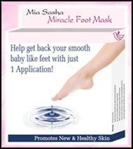 Miasasha Miracle Foot Mask - Qty 3 {Family Pak
