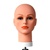 Celebrity Cosmetology Mannequin Head Bald with Make-Up