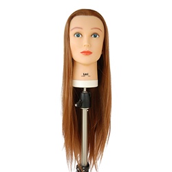 Celebrity 30" Cosmetology Mannequin Head Synthetic Hair, Reddish Blonde - Lexi