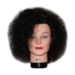 16" Cosmetology Mannequin Head Erica Naturally Curly Virgin Hair by Celebrity
